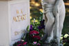 Mozarts Grab - Zumindest eines der möglichen, am St. Marxer Friedhof. Wo Mozart wirklich liegt, konnte ja immer noch nicht festgestellt werden.
